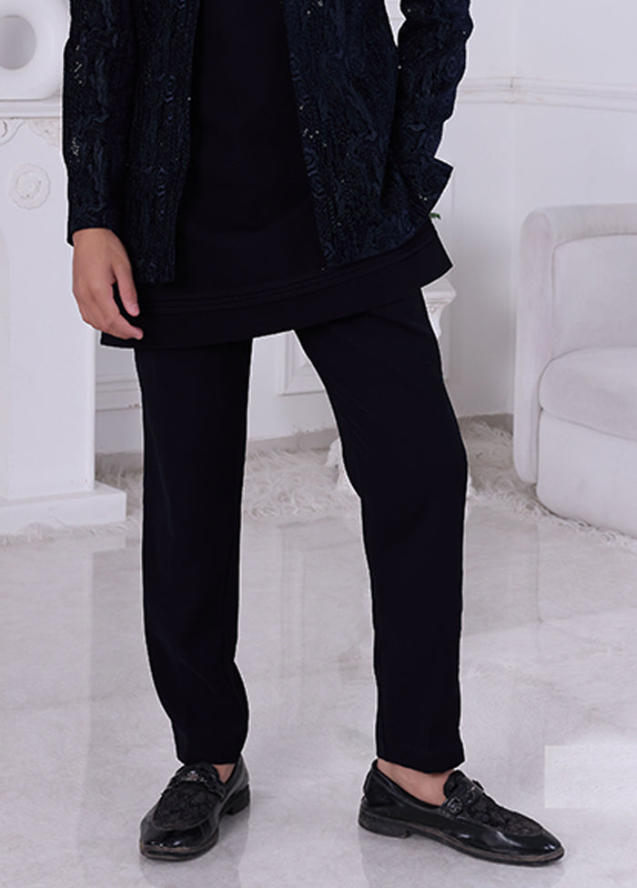 Blue Velvet 2 Pc Indo Western Set