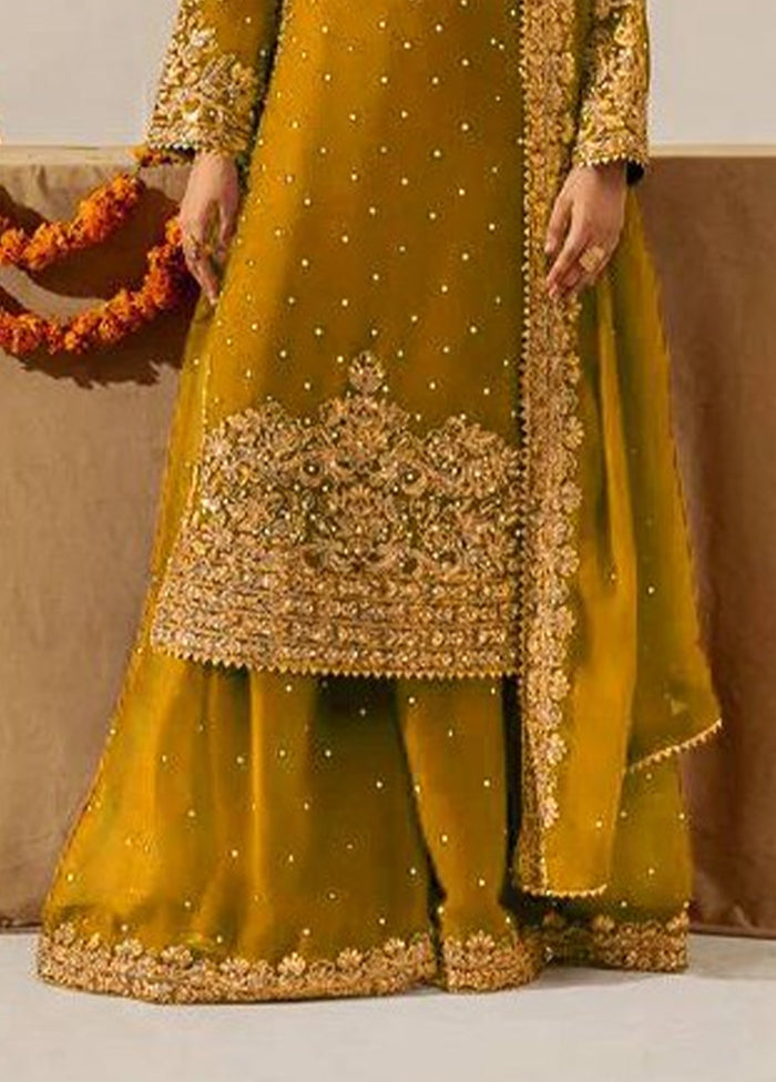 3 Pc Multicolor Georgette Suit Set