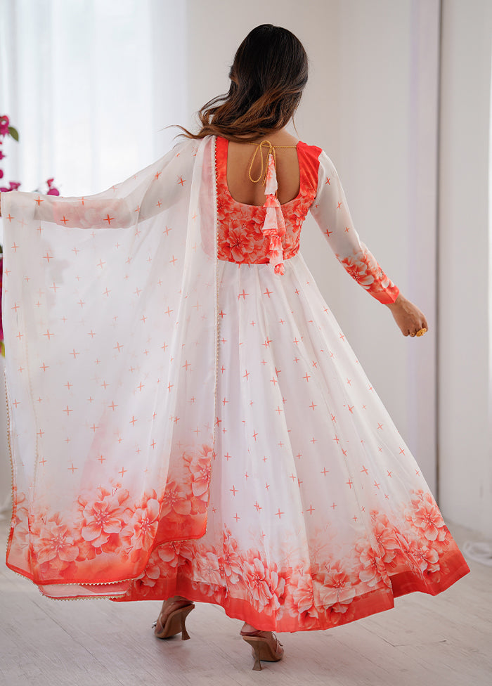 3 Pc Multicolor Silk Suit Set