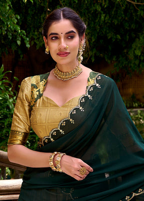 Cream Cotton Dupatta Lehenga Set