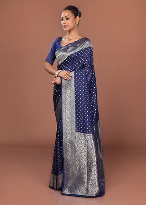 Multicolor Uppada Silk Saree With Blouse Piece