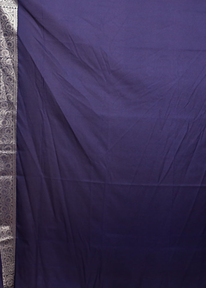 Multicolor Uppada Silk Saree With Blouse Piece