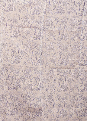 Green Chanderi Silk Saree With Blouse Piece