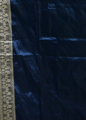 Grey Handloom Assam Pure Silk Saree With Blouse Piece