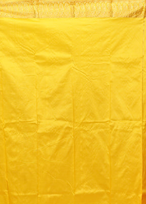 Pink Handloom Kanjivaram Pure Silk Saree With Blouse Piece