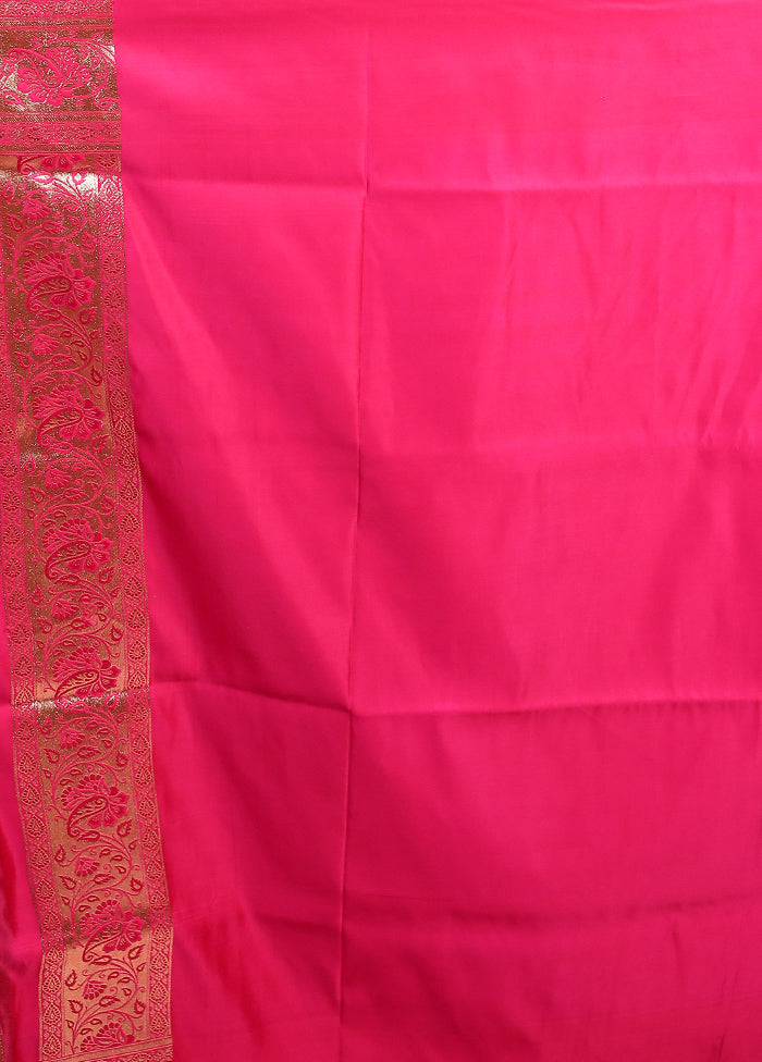 Grey Tanchoi Silk Saree With Blouse Piece