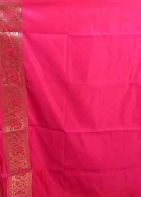 Grey Tanchoi Silk Saree With Blouse Piece