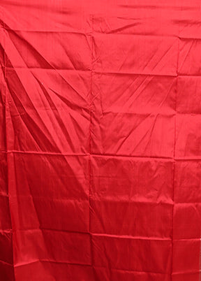 Cream Handloom Bomkai Pure Silk Saree With Blouse Piece