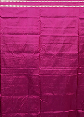 Pink Handloom Bomkai Pure Silk Saree With Blouse Piece