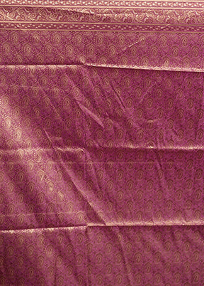 Black Jamewar Silk Saree With Blouse Piece