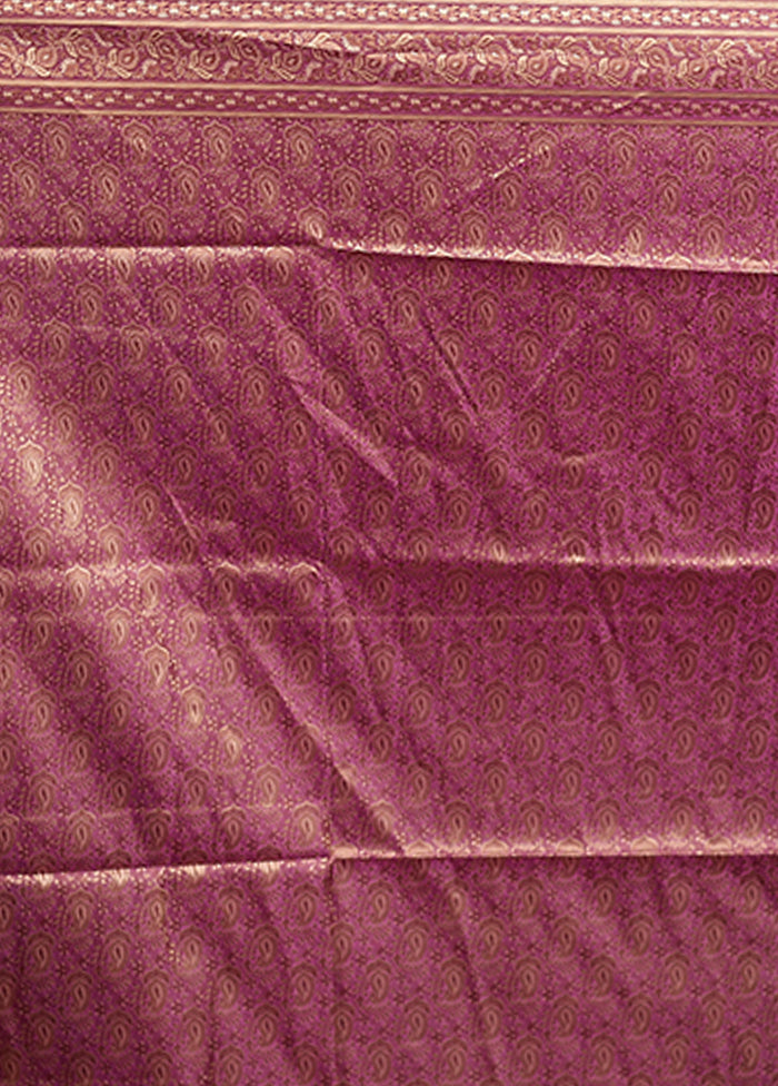 Black Jamewar Silk Saree With Blouse Piece