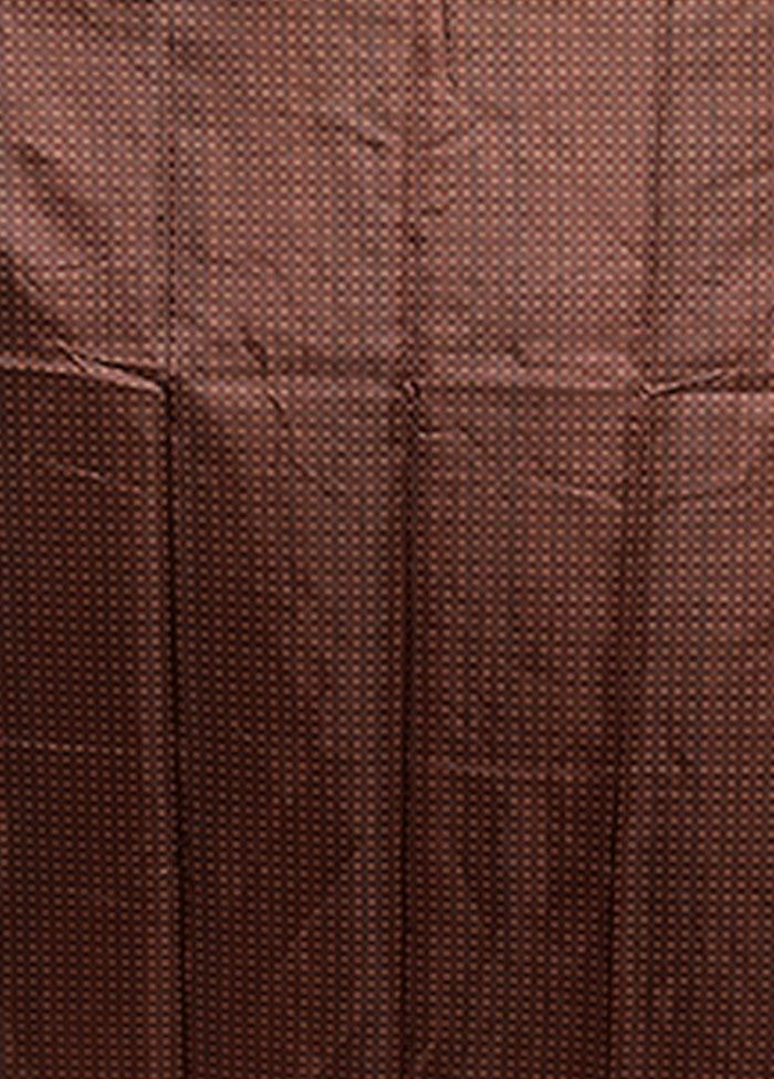 Cream Dupion Silk Saree With Blouse Piece