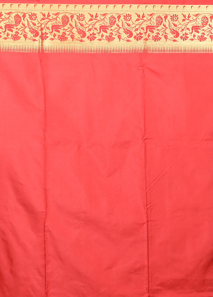 Green Kanjivaram Silk Saree With Blouse Piece