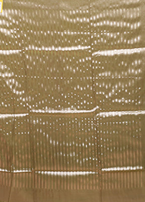 Green Tissue Silk Saree With Blouse Piece