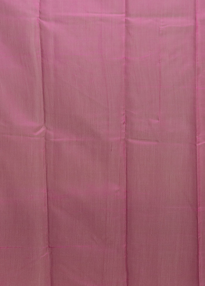 Yellow Pure Cotton Saree With Blouse Piece