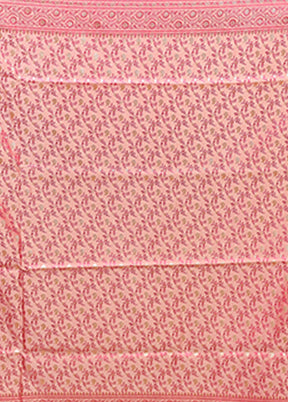 Green Tanchoi Silk Saree With Blouse Piece