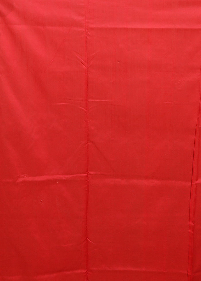 Grey Ikkat Silk Saree With Blouse Piece