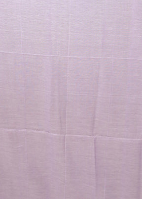 Purple Matka Silk Saree With Blouse Piece