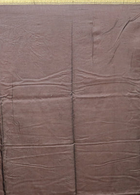 Black Chanderi Silk Saree With Blouse Piece