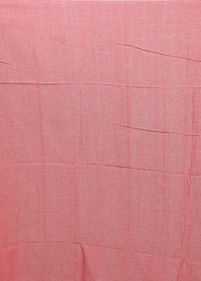 White Matka Silk Saree With Blouse Piece