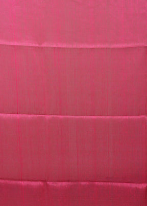 Yellow Matka Silk Saree With Blouse Piece