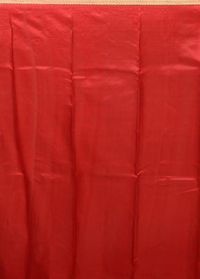 Yellow Printed Pure Silk Saree Without Blouse Piece