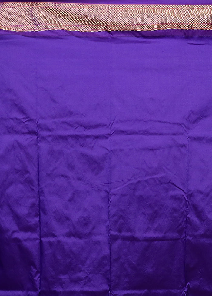 Pink Handloom Kanchipuram Pure Silk Saree With Blouse Piece