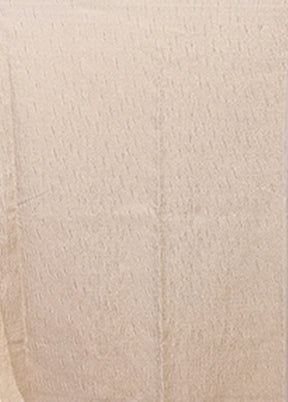 Cream Tissue Silk Saree With Blouse Piece