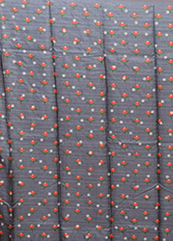 Multicolor Tussar Silk Saree With Blouse Piece