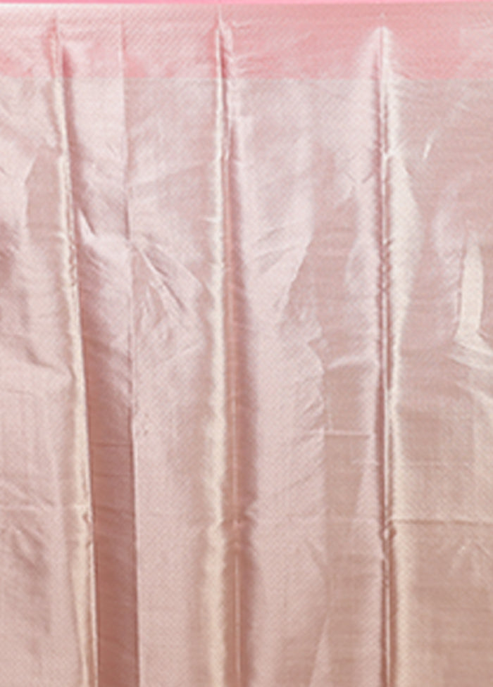 Grey Organza Saree With Blouse Piece