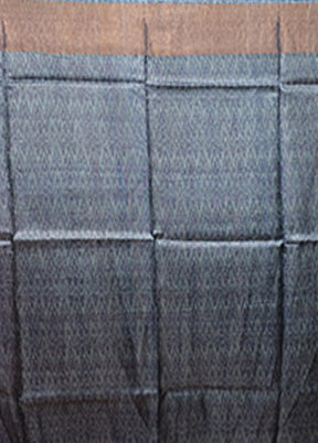 Multicolor Handloom Tussar Pure Silk Saree With Blouse Piece