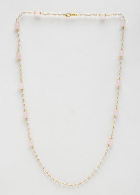 Gold Plated Mask Chain - Indian Silk House Agencies