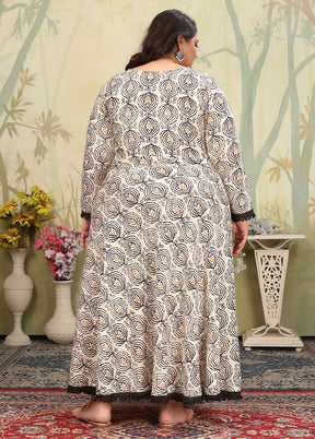 Off White Readymade Rayon Kurti