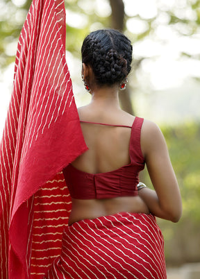 Maroon Dupion Silk Designer Blouse