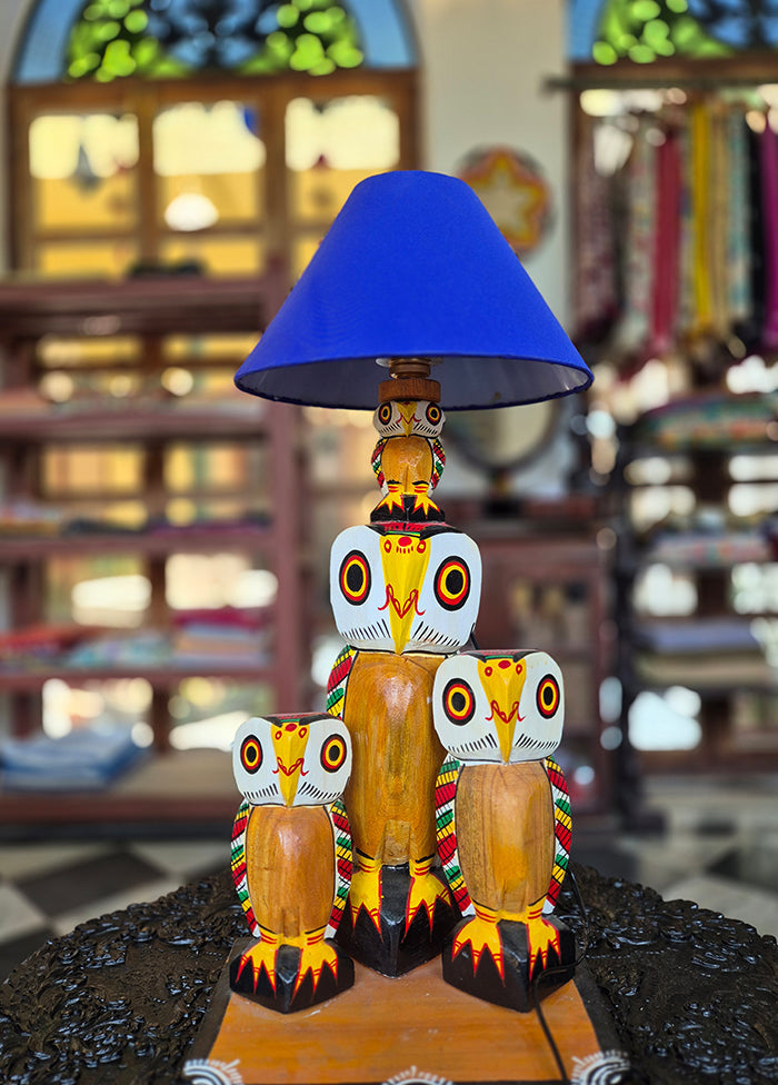 Blue Pecha Table Lamp