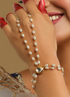 Golden Brass Bracelet