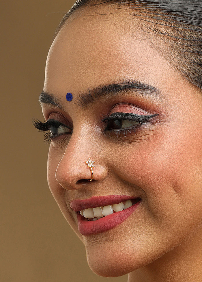 Golden Brass Nosering