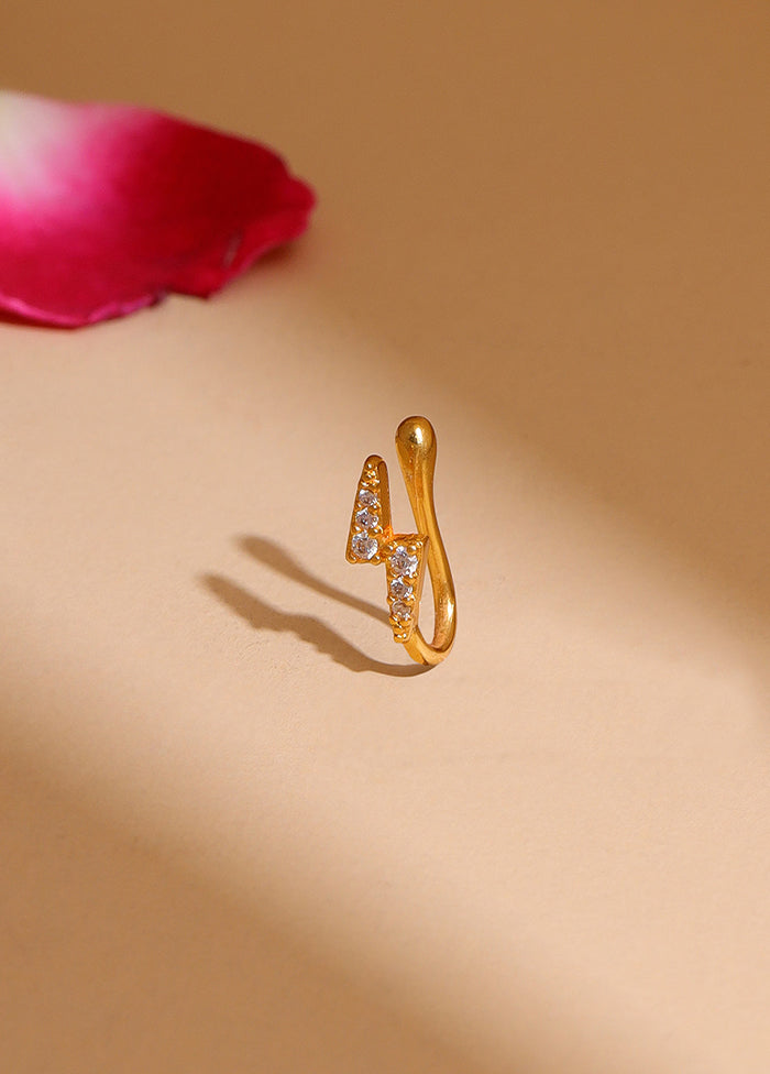 Golden Brass Nosering