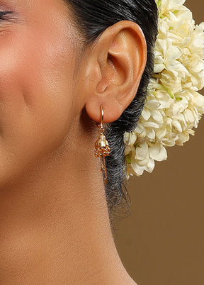 Golden Brass Earrings