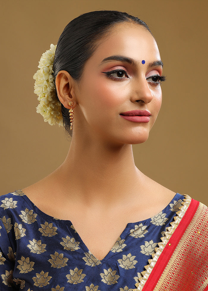 Golden Brass Earrings