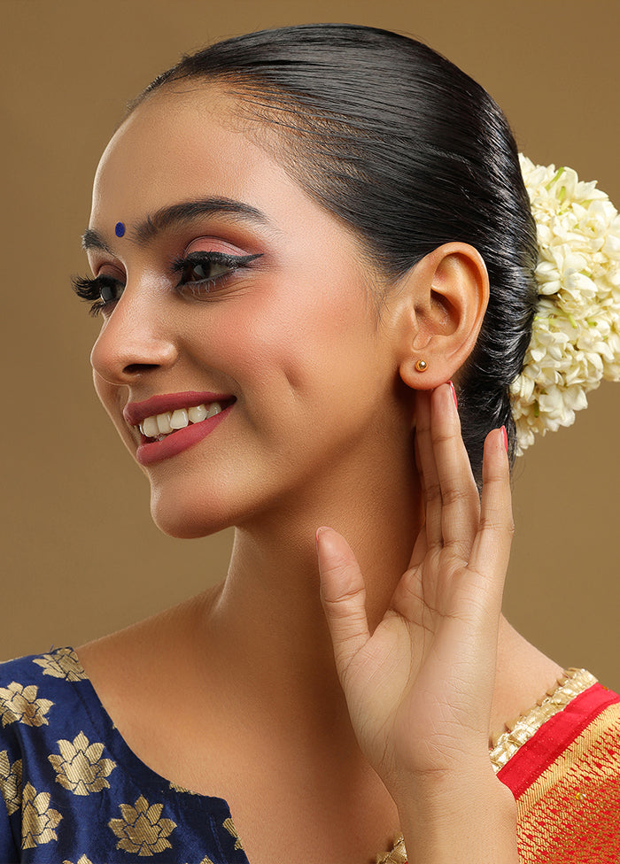 Golden Brass Earrings