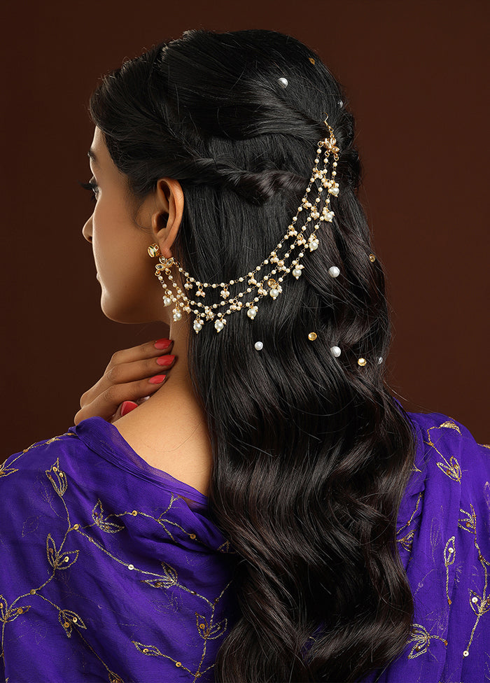 Golden Brass Earrings