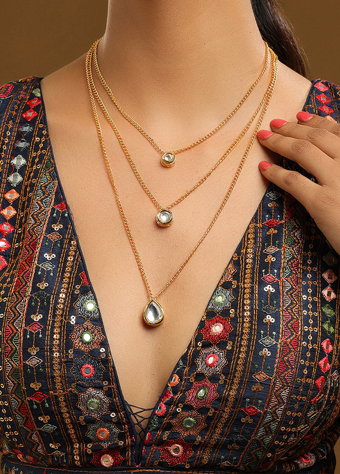 Golden Brass Necklace