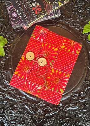 Diary With Leaf Print