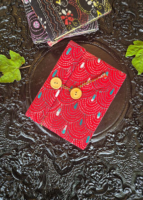 Diary With Leaf Print