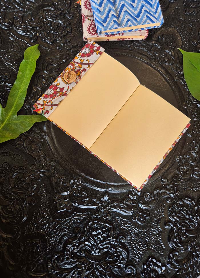 Diary With Leaf Print - Small