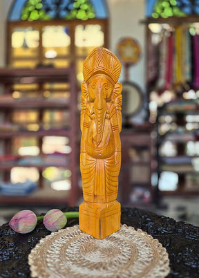 Wooden Ganesh