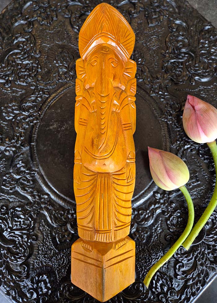 Wooden Ganesh